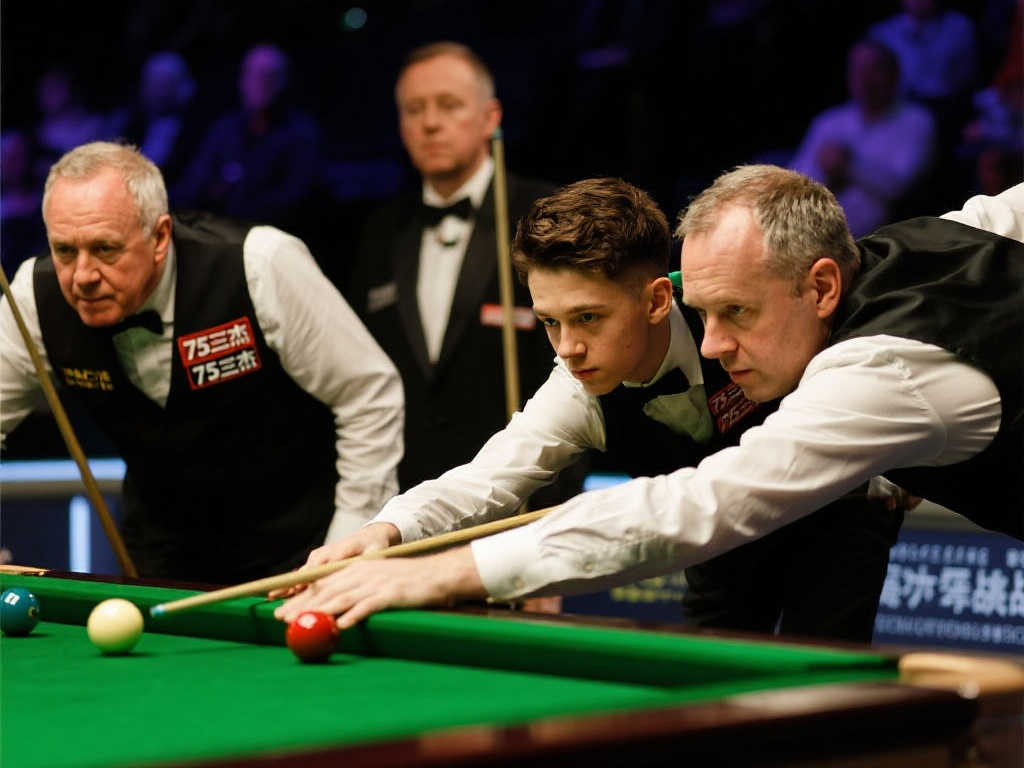 岁月增辉！‘75三杰’第五次携手闯入斯诺克世锦赛8强