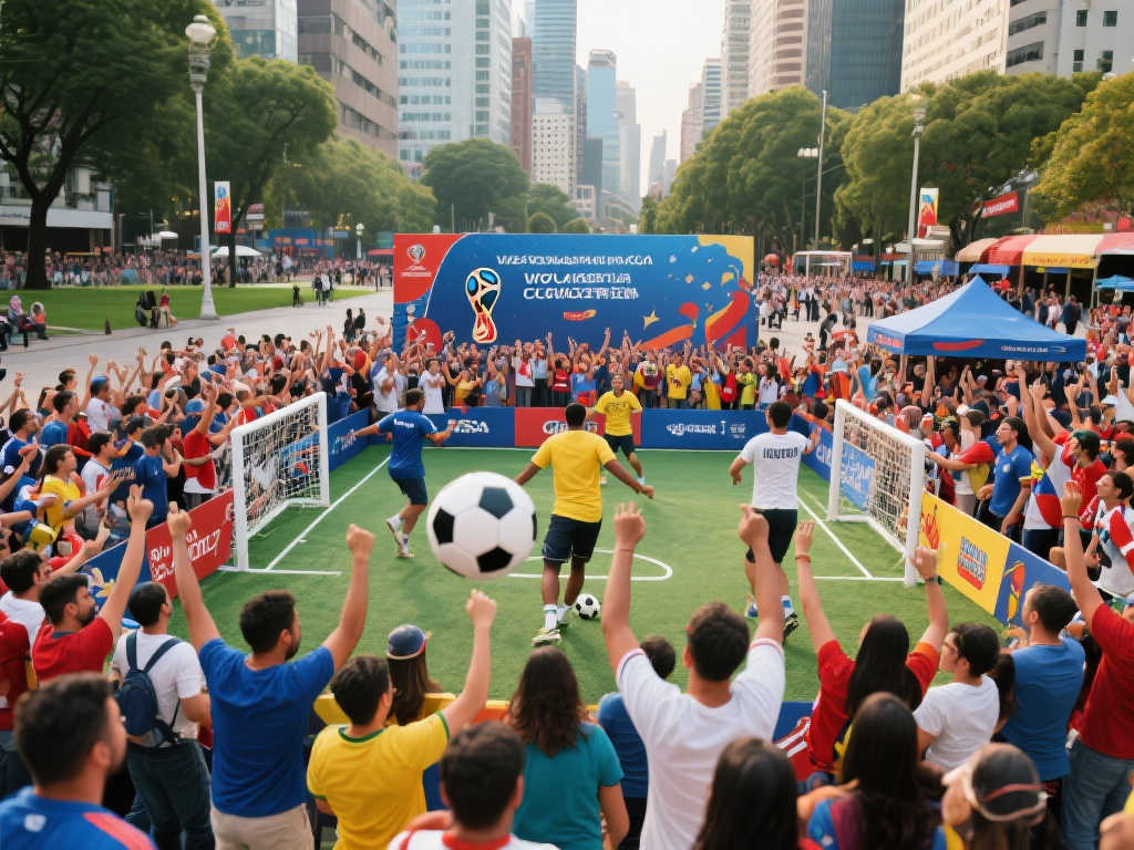 世界杯区域推广活动频频举办,民众参与热情高 世界杯区域推广活动频频举办,民众参与热情高