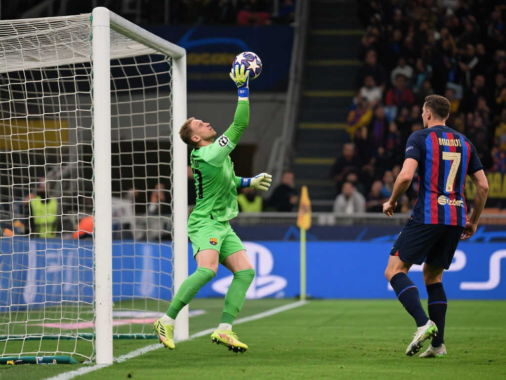 单场7次神扑!索默荣膺国米对阵巴萨次回合最佳球员 单场7次神扑!索默荣膺国米对阵巴萨次回合最佳球员